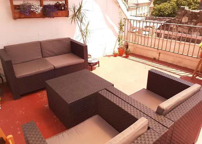 Sx6 Atico Con Terraza En Centro Historico * Pontevedra