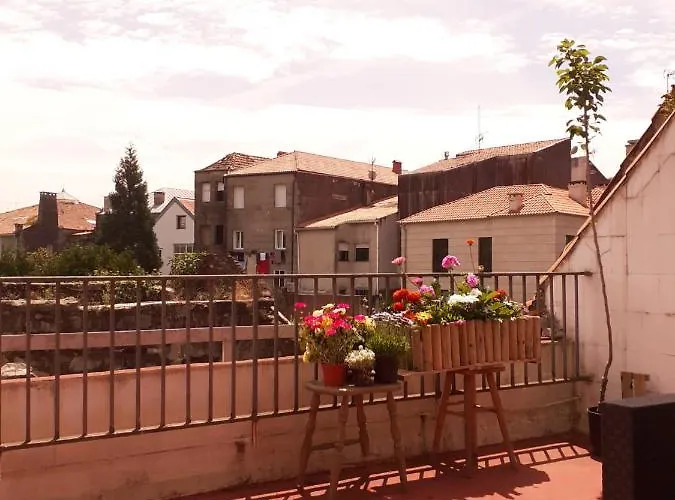 Apartamento Sx6 Atico Con Terraza En Centro Historico Pontevedra